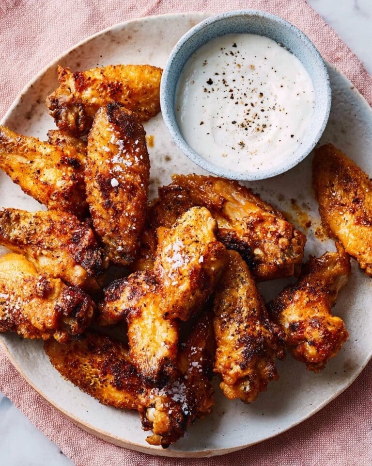Crispy Air-Fried Chicken Wings Recipe