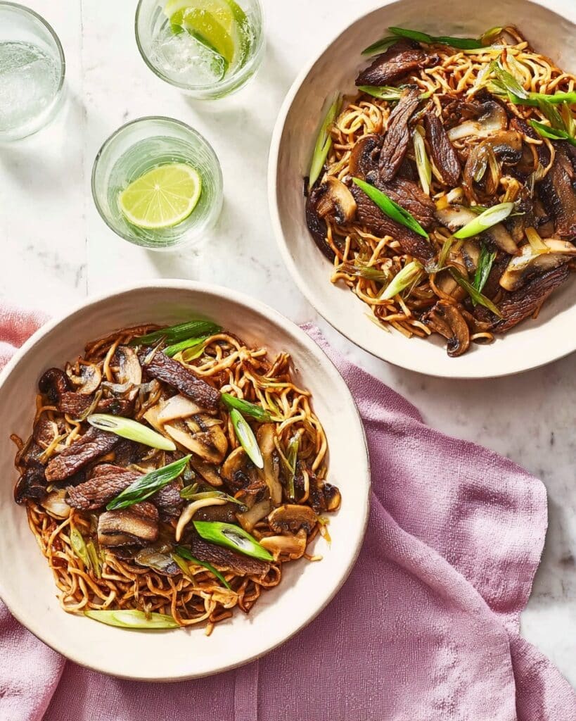 Healthy Beef Chow Mein Recipe