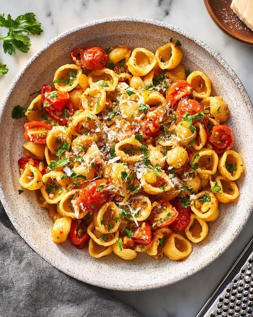 Orecchiette with Butter Beans, Parsley, Chilli & Lemon Recipe
