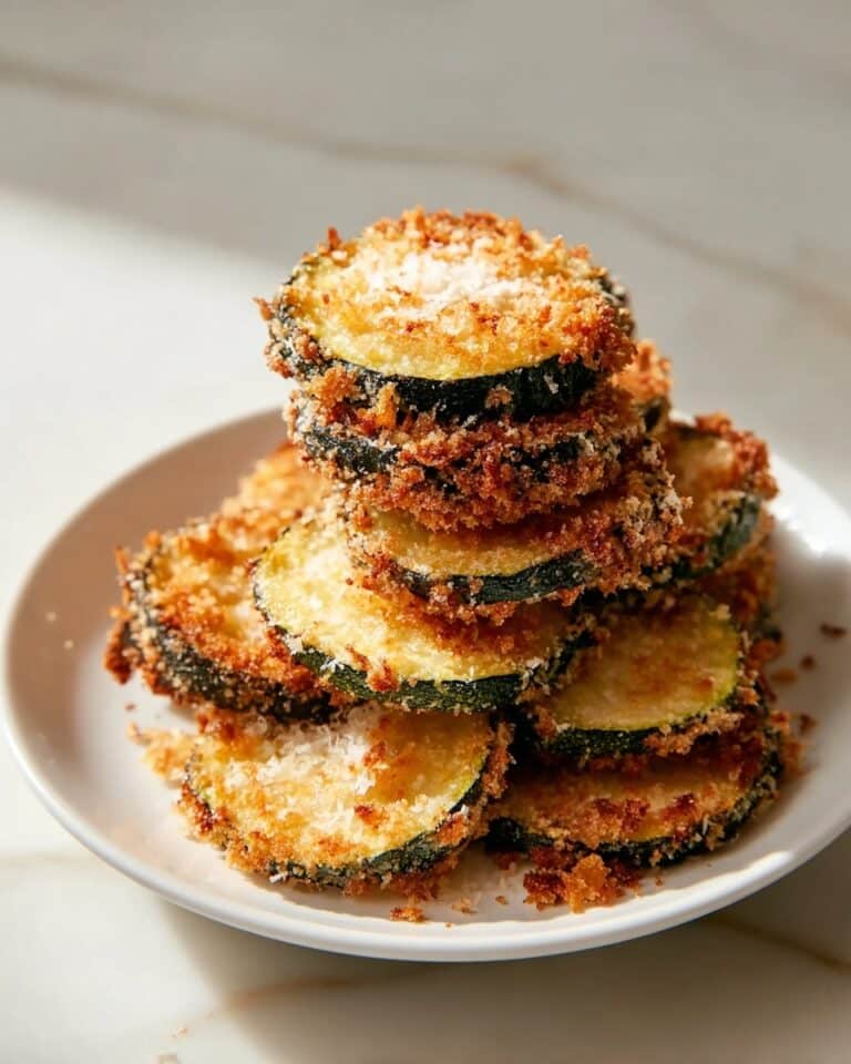 Light Crispy Zucchini Snack Recipe