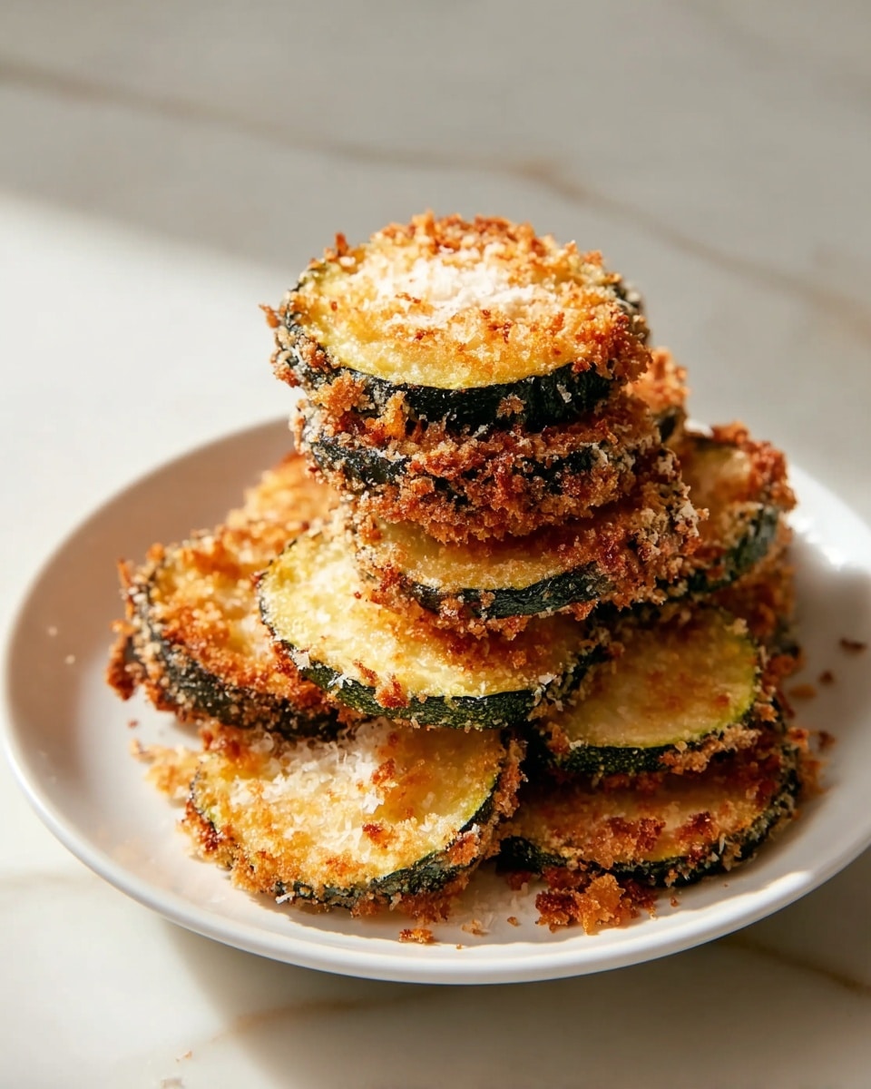 Light Crispy Zucchini Snack Recipe