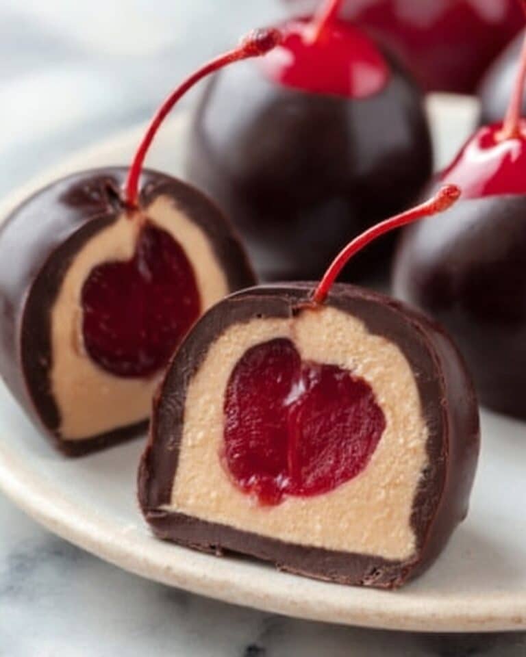 Cherry Peanut Butter Balls Recipe