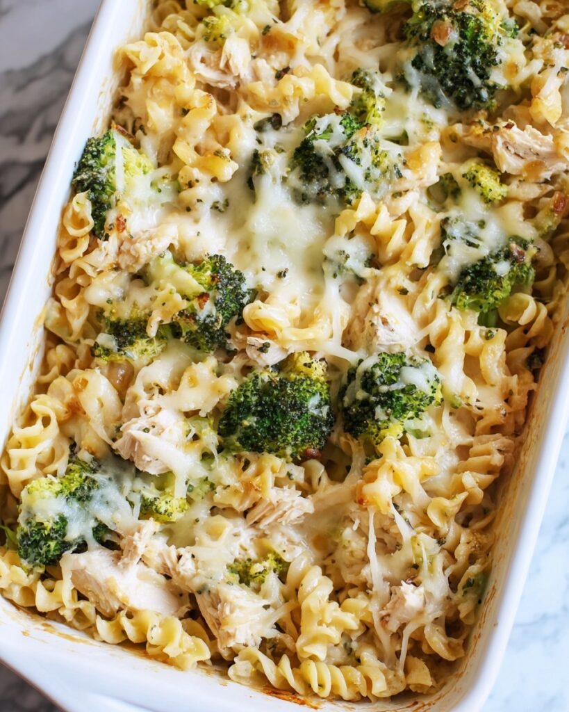 Chicken Broccoli Alfredo Bake Recipe