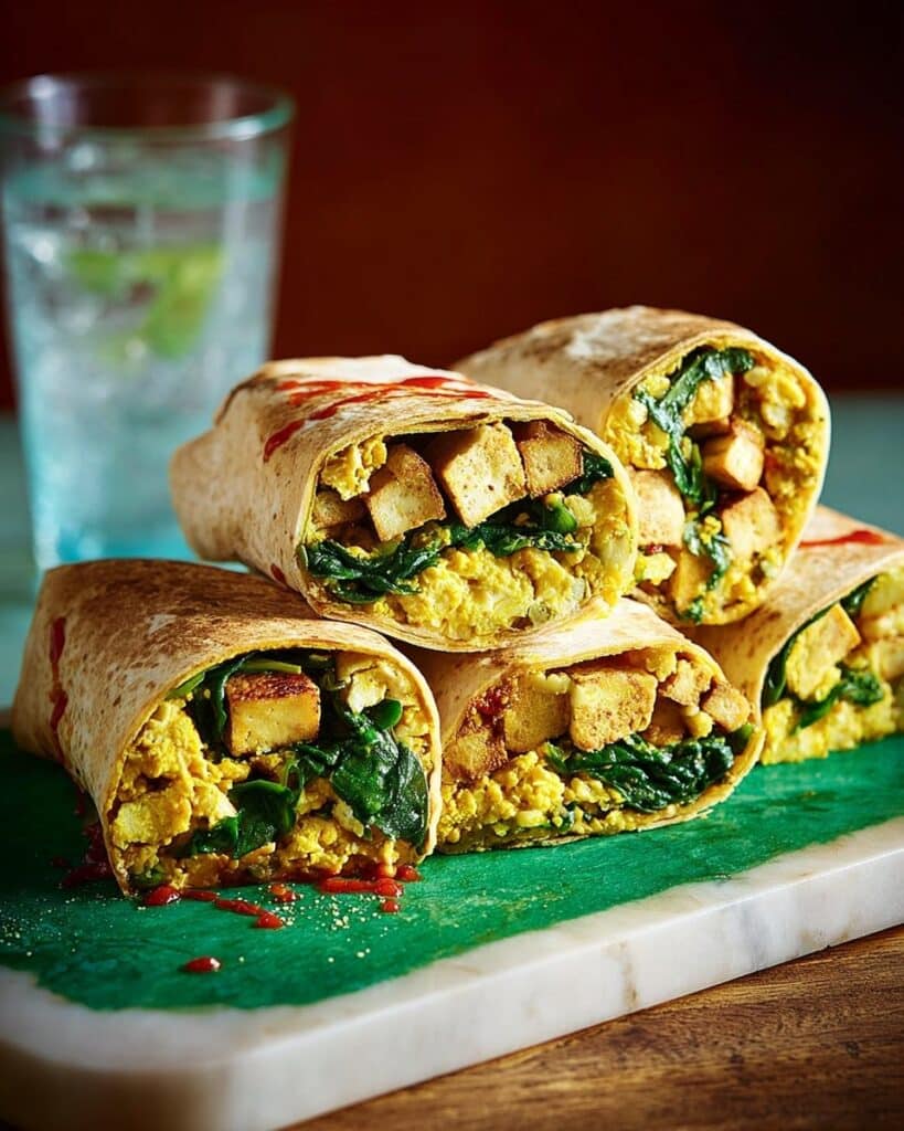Tempeh & Chickpea Dhal Wrap Recipe