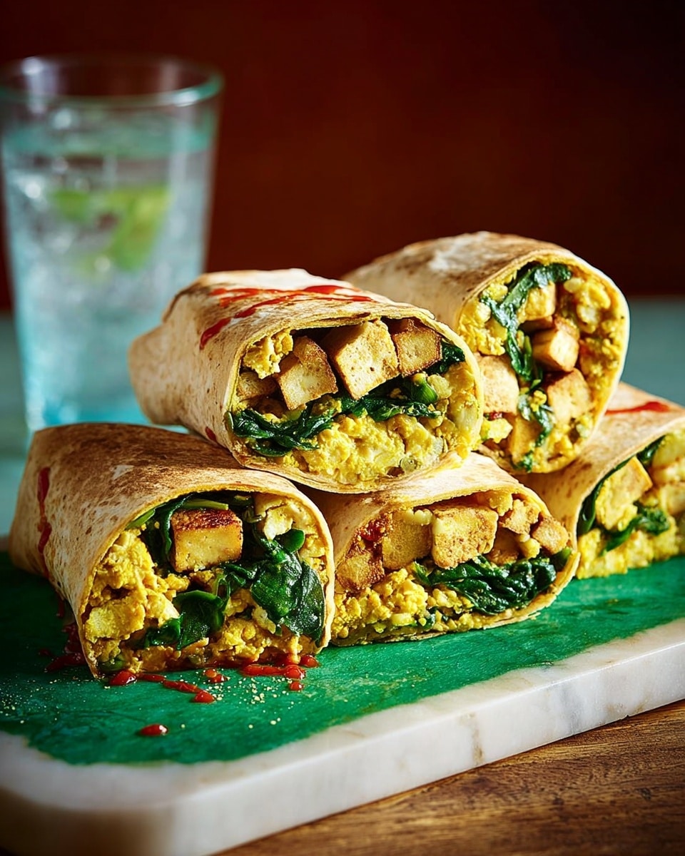 Tempeh & Chickpea Dhal Wrap Recipe