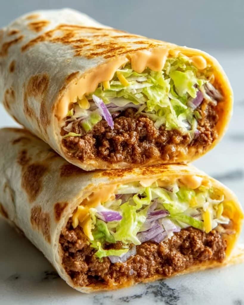 Easy Big Mac Wraps Recipe