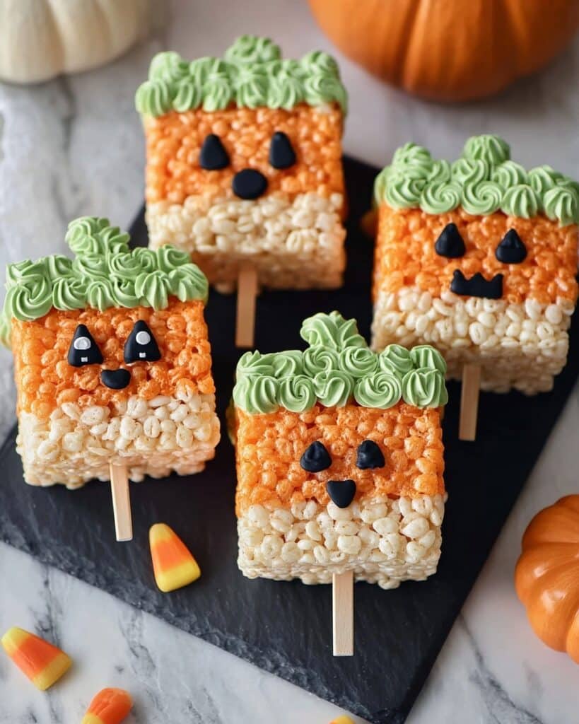 Spooky Halloween Rice Krispie Treats Recipe