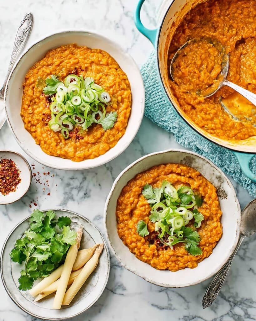 One-Pan Coconut Lentil Dhal Recipe