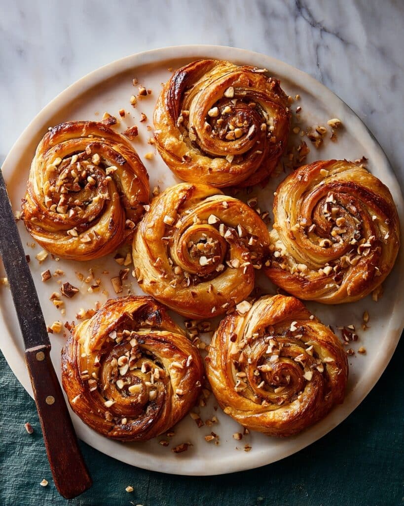 Vegan Butternut & Pecan Spiral Pies Recipe