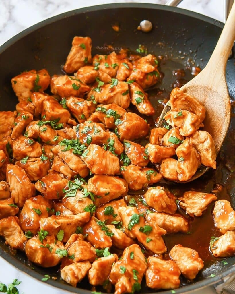 Honey BBQ Chicken Bites Recipe