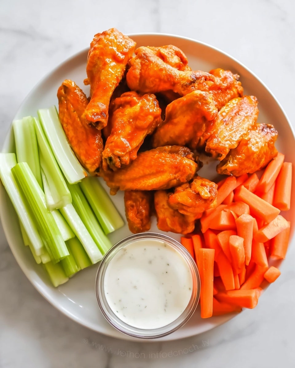 Crockpot Buffalo Wings with Spicy Seasoning and Oven Finish Recipe