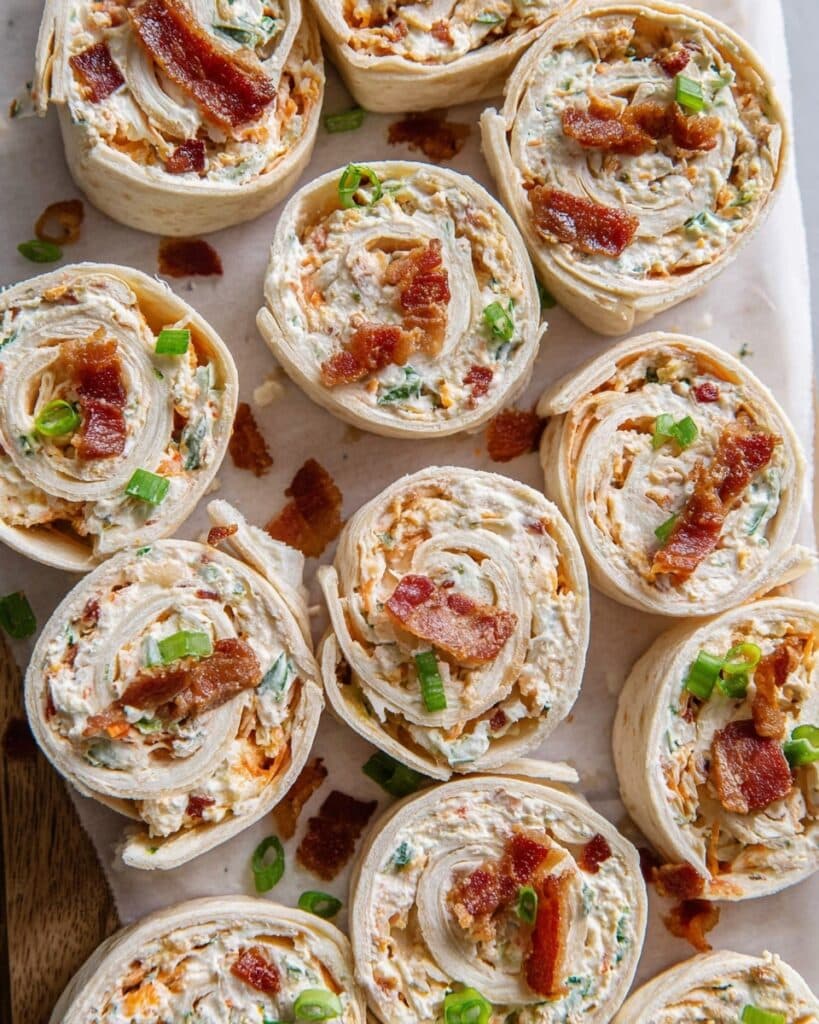 Chicken Bacon Ranch Pinwheels Recipe