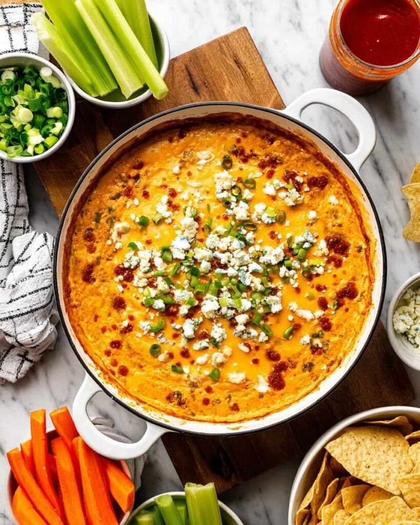 Easy Buffalo Chicken Dip Recipe