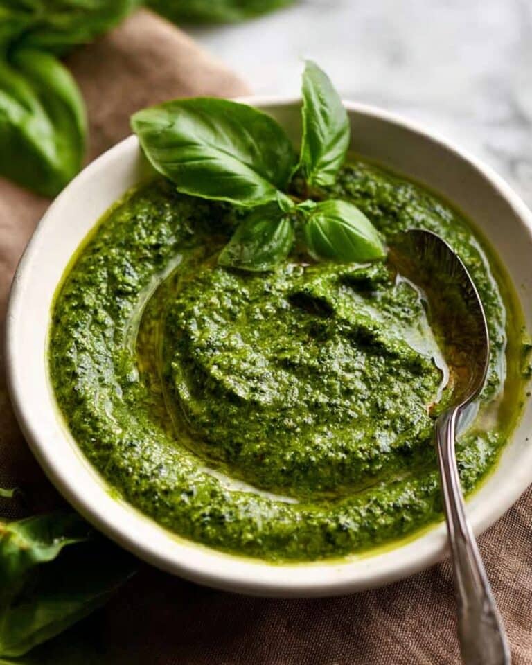 Salsa Verde with Herbs, Gherkins, and Anchovies Recipe