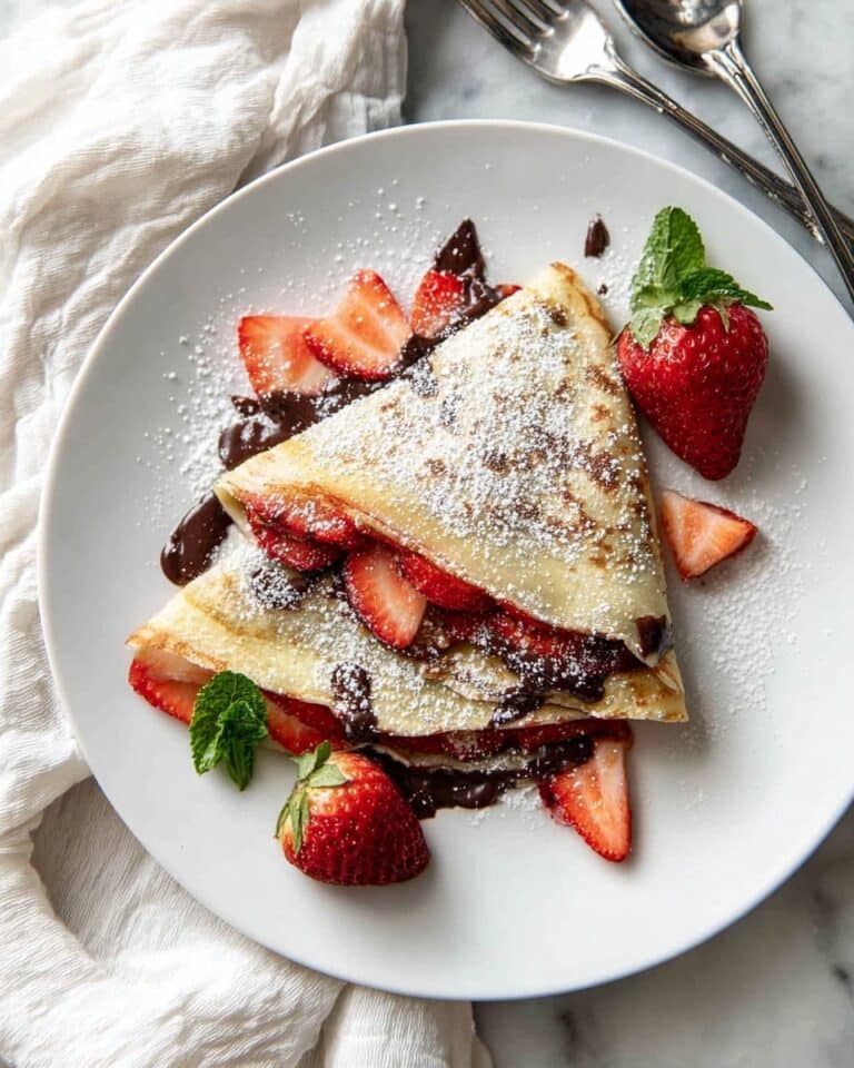 Nutella Crêpes Recipe