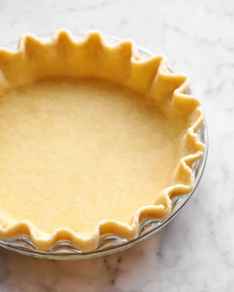Homemade Classic Shortcrust Pie Crust Recipe