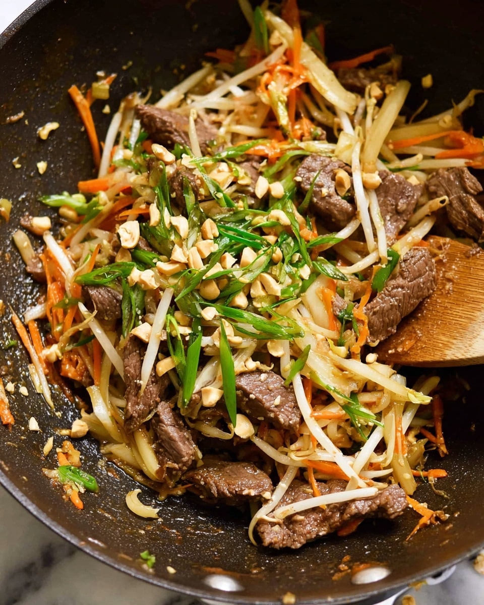 Quick Satay Peanut Stir Fry (Any Protein) Recipe