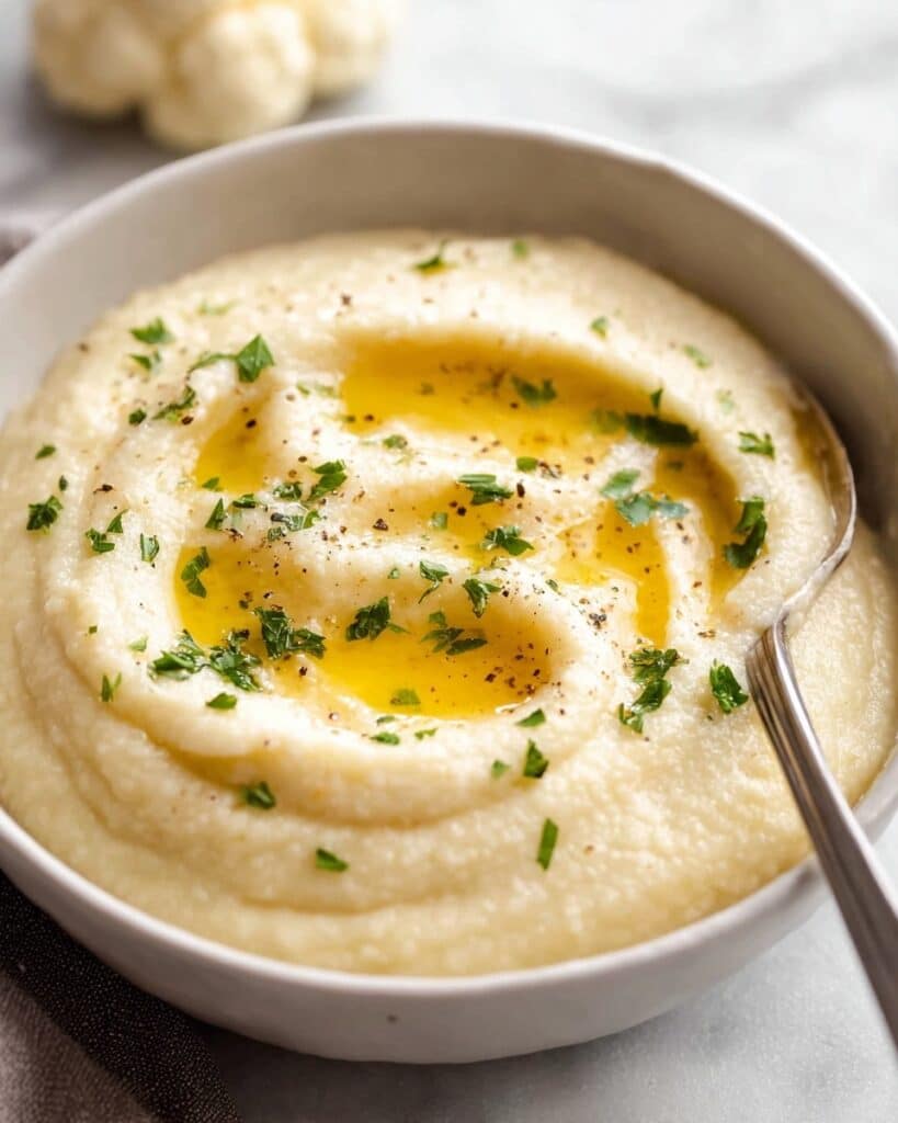 Creamy Mashed Cauliflower Recipe