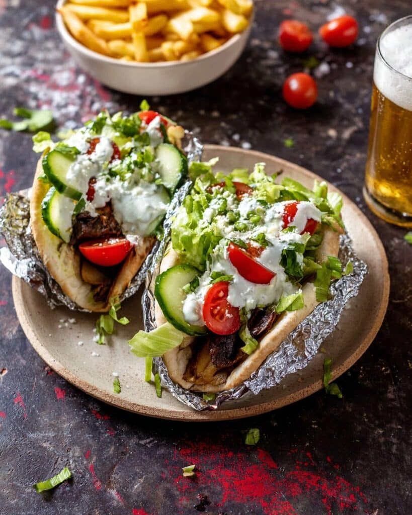 Greek Feta and Melty Gouda Cheesesteak Recipe